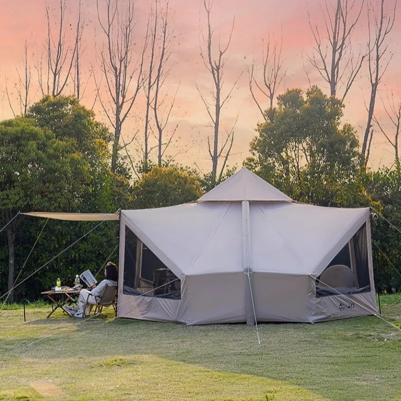 Convenient Storage Inflatable Tent Portable Foldable Outdoor Courtyard Tent