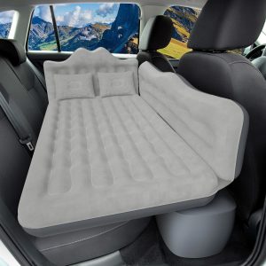 Car Air Mattress, Inflatable SUV Truck Air Mattress Back Seat Camping Bed.