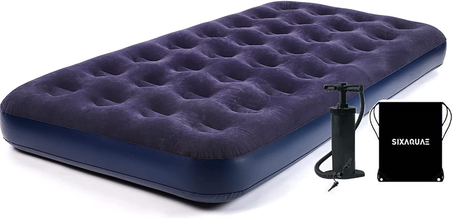 SIXAQUAE Queen Camping Air Mattress
