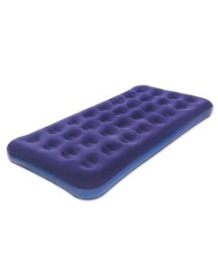 JEAOUIA Twin Size Air Mattress for Inflatable – Portable Blue Blow Up Mattresses.