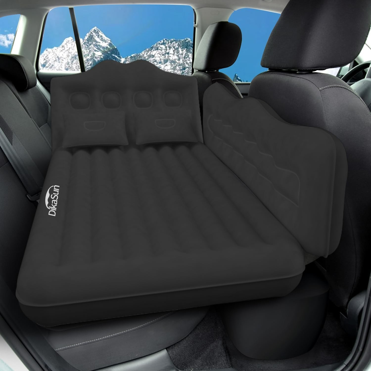 Truck Air Mattress for Vehical Backseat, Inflatable Rear Seat Airbed for SUV