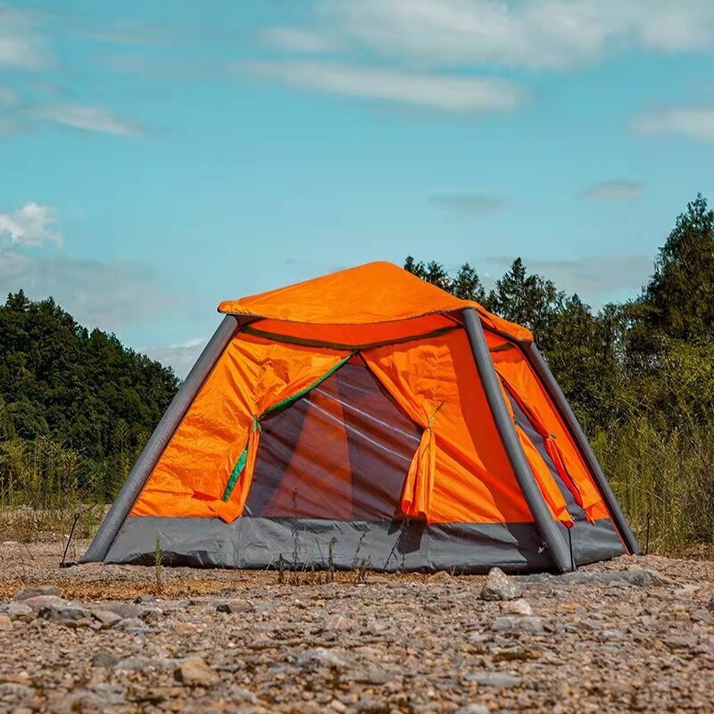 Inflatable Tent Camping Automatic Waterproof Air Folding Cube Fishing Awning