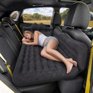Back Seat Car Inflatable Air Mattress: SUV Camping Bed for Car, Truck and Van.