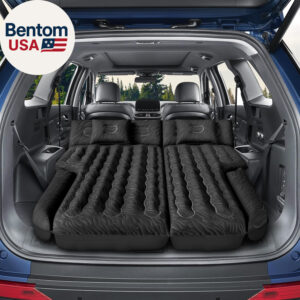 Inflatable SUV Air Mattress Bed, Double-Sided Flocking Travel Camping Bed.
